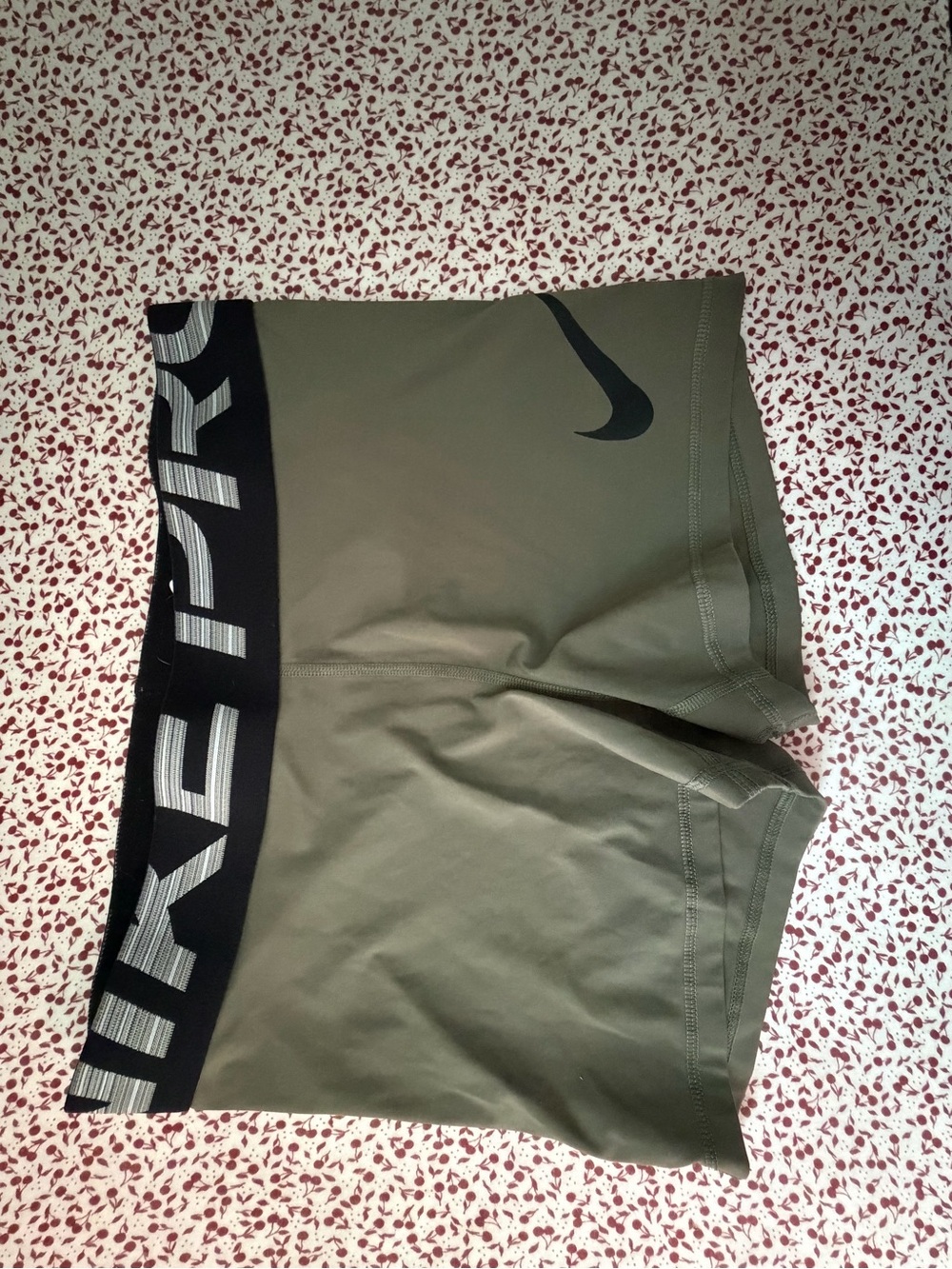 Nike Olive Drab Dri-FIT Performance Shorts